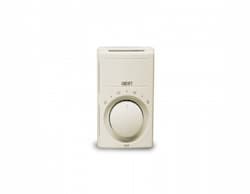 Mechanical, Single Pole, Heat Anticipated Wall Mount Thermostat, Ivory