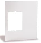 Com-Pak Series Metal Adapter Plate, White