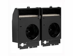 Cadet 3000W at 208V Com-Pak Twin Series Wall Heater Assembly with Thermostat