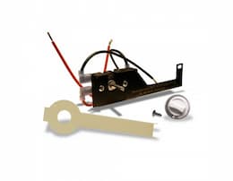 Built-In, Double-Pole Thermostat Kit for Register Wall Heater, Almond