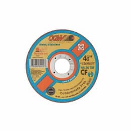 4.5-in Quickie Cut Wheel, 36 Grit, White Aluminum Oxide