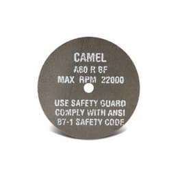 CGW Abrasives 2-in High-Speed Cutting Wheel, 60 Grit, Aluminum Oxide, Resin Bond