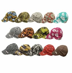 Welding Cap, Size 8-1/8, Assorted Print