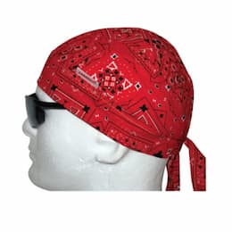 Welding Do-Rag, One Size, Red Bandana