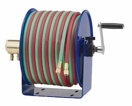 12" x 10' Twin-Line Welding Hose Reel