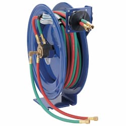 Coxreels 1/4 in 50.0 ft Spring Driven Welding Hose Reel