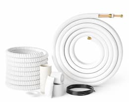 Cooper & Hunter 16-ft Copper Line Length-Bundled Installation Kit, 1/4-in - 3/8-in