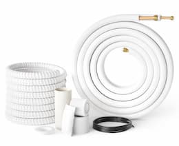 Cooper & Hunter 25-ft Copper Line Length-Bundled Installation Kit,1/4-in - 3/8-in