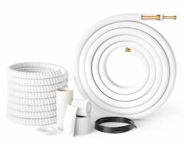 Cooper & Hunter 25-ft Copper Line Length-Bundled Installation Kit, 1/2-in - 1/4-in