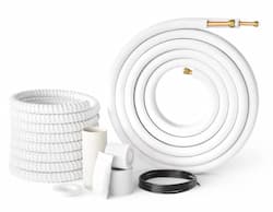 Cooper & Hunter 50-ft Copper Line Length-Bundled Installation Kit, 1/4-in - 1/2-in