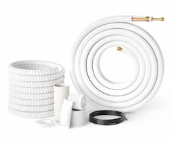 Cooper & Hunter 18-ft Copper Line Length-Bundled Installation Kit, 3/8-in - 5/8-in