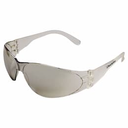 Crews Indoor/Outdoor Clear-Mirror Lens Checklite Safety Glasses