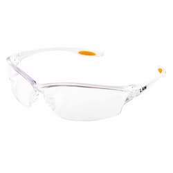 Crews Polycarbonate Scratch-Resistant Clear Lens Protective Eyewear