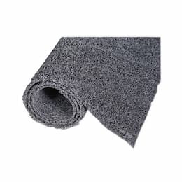 36 x 60 Vinyl-Loop Scraper Mat, Gray/Black