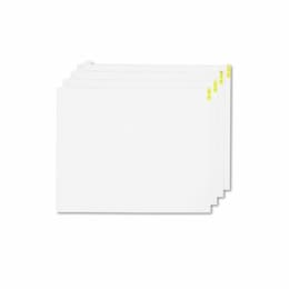 Crown Mats Walk-N-Clean White Tray and Sheet Indoor Adhesive Mat Refill Pads