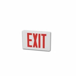 CyberTech 4.4W LED Exit Sign, Green Letters