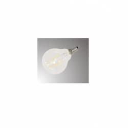 2W LED G16 Bulb, Dimmable, E12, 180 lm, 120V, 2700K