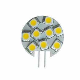 2W LED G4 Lamp, Dimmable, G4, 120 lm, 10V-12V, 3000K