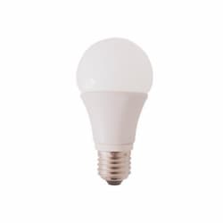 7W LED A19 Bulb, 40W Inc. Retrofit, Dimmable, E26, 450 lm, 2700K, 2 Pack