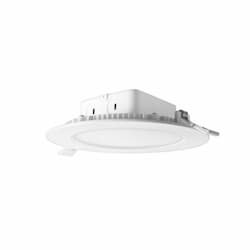 6" 12W LED Recessed J-Box Downlight, 75W Inc. Retrofit, Dimmable, 900 lm, 3000K