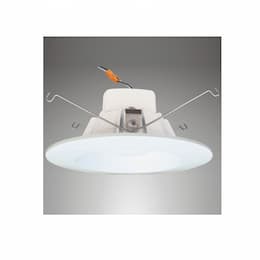 6" 18W LED Recessed Can Retrofit Kit, 75W Inc. Retrofit, Dimmable, E26, 1000 lm, 4000K