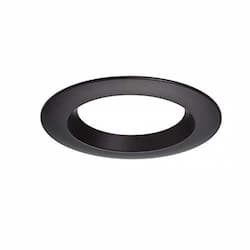 CyberTech Black Round Trim for 6" LED Downlights