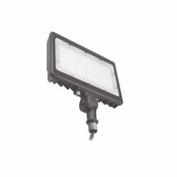 50W LED Flood Light, 250W Hal. Retrofit, Hardwired, 5750 lm, 3000K, Bronze