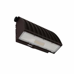 30W Full Cut-Off LED Wall Pack, 100W MH Retrofit, 3300 lm, 5000K, Bronze