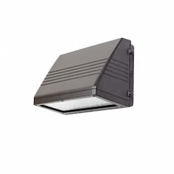 80W Full Cut-Off LED Wall Pack, 7500 lm, 120V-277V, 5500K, Bronze