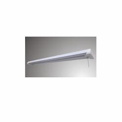 4-ft 42W LED Shop Light w/ Outlet and Switch, 4200 lm, 120V, 4000K