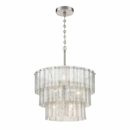 Craftmade Museo Pendant Light Fixture w/o Bulbs, 9 Lights, E12, Polish Nickel