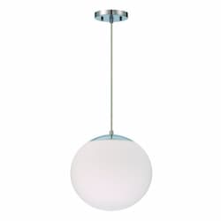 Gaze Medium Pendant Light Fixture w/o Bulb, 1 Light, E26, Black/White