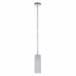 Myos Mini Pendant Fixture w/o Bulb, 1 Light, E26, Chrome