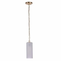 Myos Mini Pendant Fixture w/o Bulb, 1 Light, E26, Sunset Gold