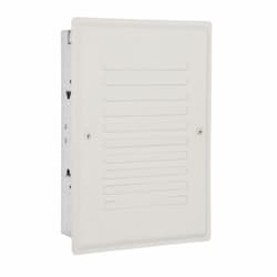 Traditional Vertical Recessed Paintable Chime, Matte White