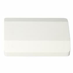 Horizontal & Vertical Designer Tapered Rectangular Chime, White