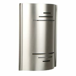 Vertical Designer Contemporary Chime, Brushed Satin Nickel