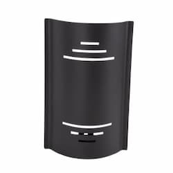 Vertical Designer Contemporary Chime, Flat Black