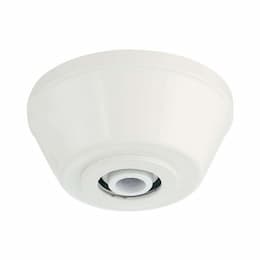 Ceiling Fan Canopy Locking System, White