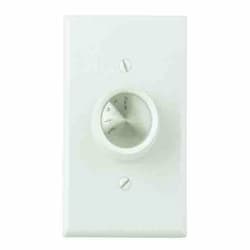 4-Speed Indoor Rotary Fan Control, 1.5 Amp, White