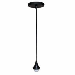 Design-A-Fixture Mini Pendant Kit, 1 Light, E26, Matte Black