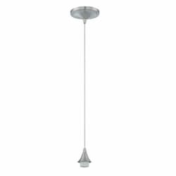 Design-A-Fixture Mini Pendant Kit, 1 Light, E26, Polished Nickel