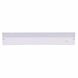 24-in 12W LED Under Cabinet Light Bar, Dim, 840 lm, 3000K, White