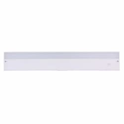 30-in 15W LED Under Cabinet Light Bar, Dim, 950 lm, 3000K, White