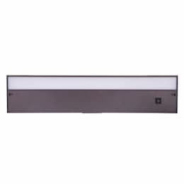 24-in 12W LED Under Cabinet Light Bar, Dim, 840 lm, SelectCCT, Bronze