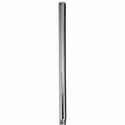 12-in Downrod for Pendant Lights, Chrome