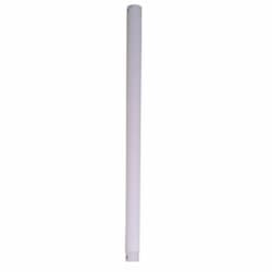 12-in Downrod for Pendant Lights, Cottage White