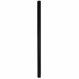 12-in Downrod for Pendant Lights, Flat Black