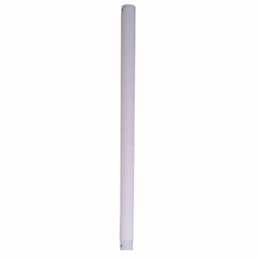 12-in Downrod for Pendant Lights, Matte White