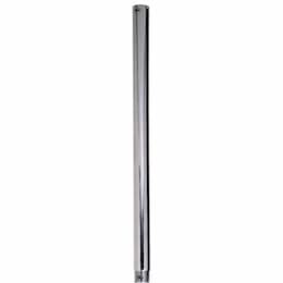 18-in Downrod for Pendant Lights, Chrome